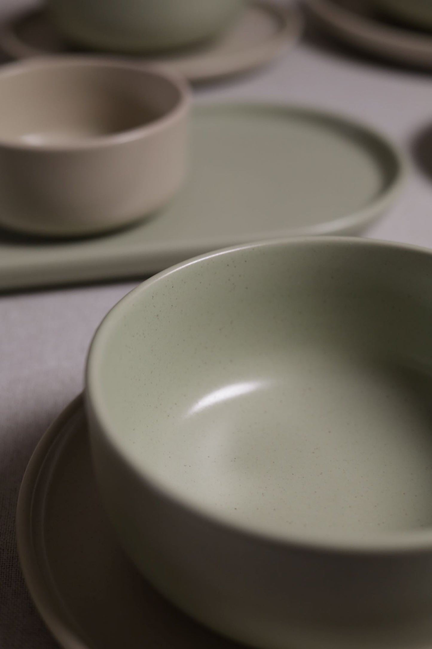 30 Piece Turkish Dinnerware Set (Sage Green)