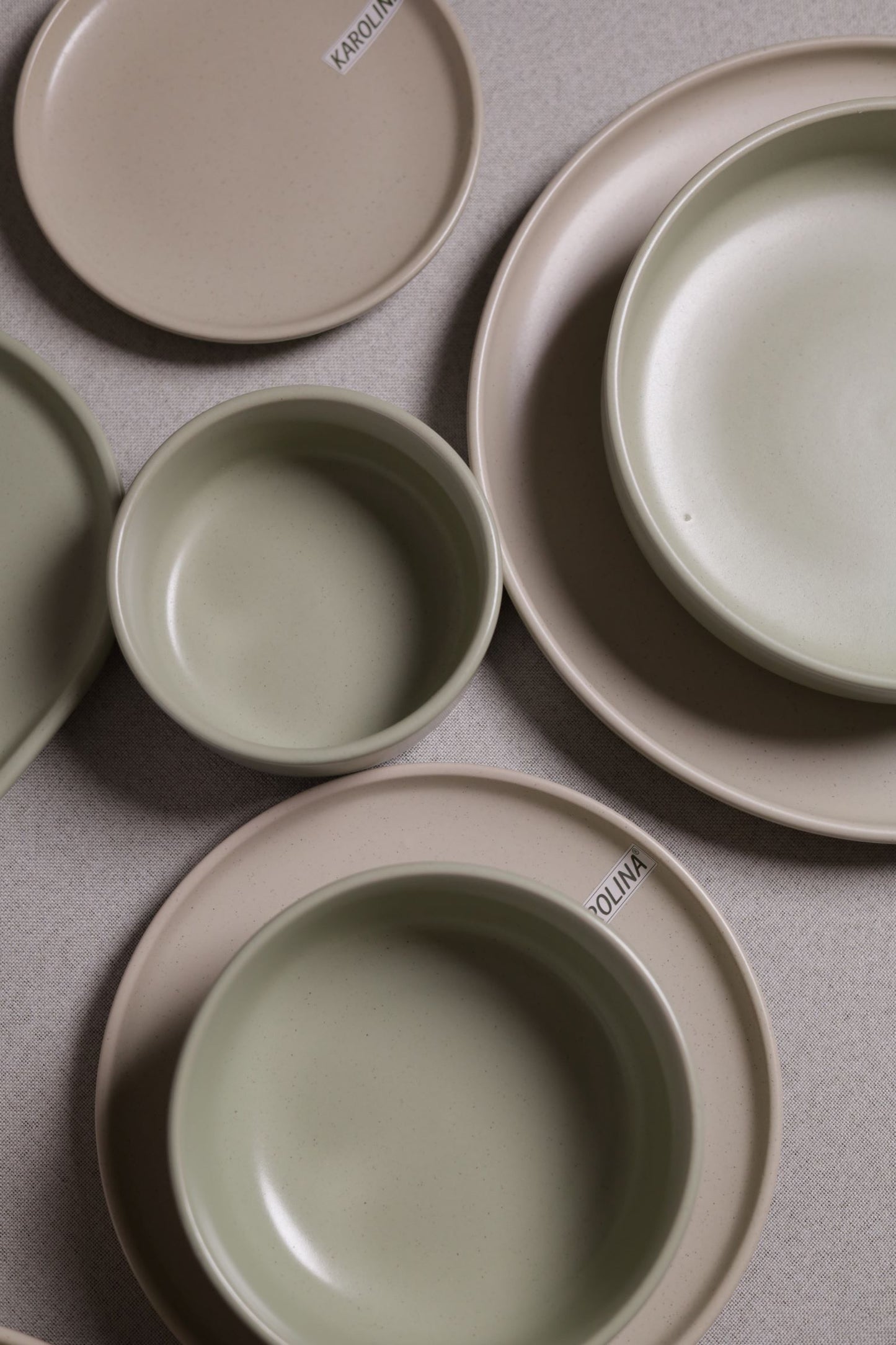30 Piece Turkish Dinnerware Set (Sage Green)