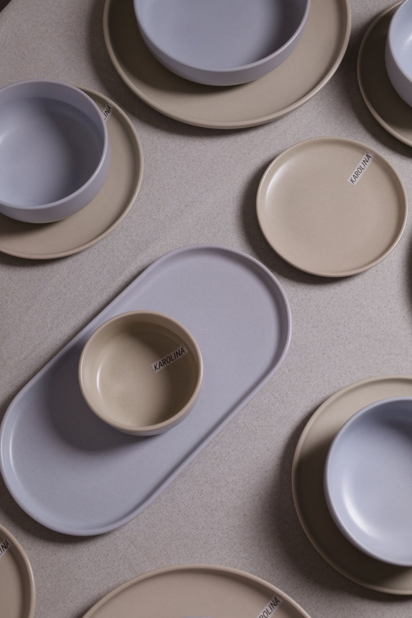 30 Piece Turkish Dinnerware Set (Soft Blue)