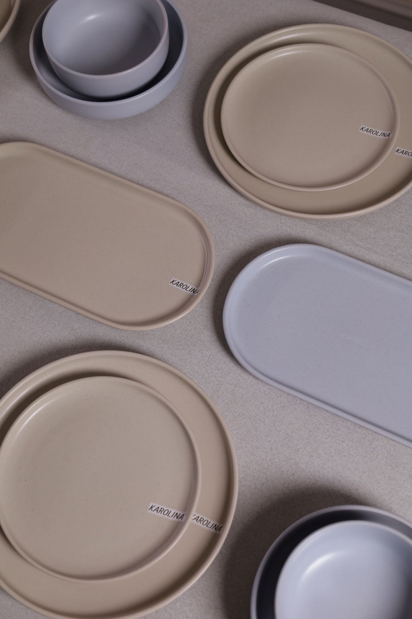 30 Piece Turkish Dinnerware Set (Soft Blue)