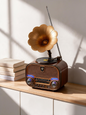 Retro Gramophone Bluetooth Radio