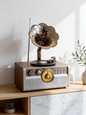 Large Vintage Gramophone Bluetooth Radio