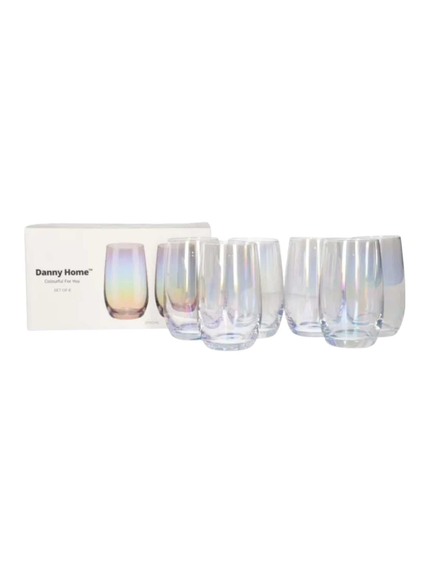 Danny Home Cocktail Glasses 6pcs 10.2cm
