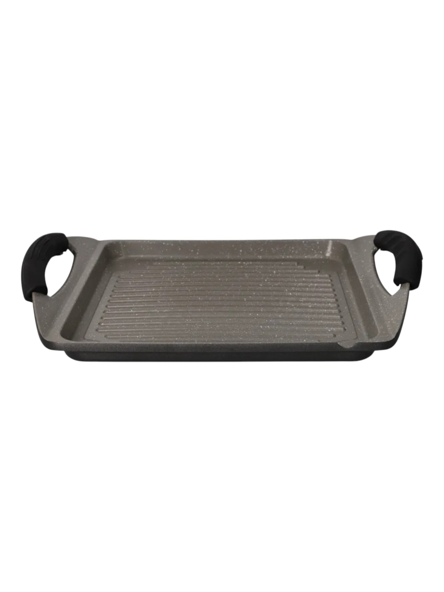 Danny Home Granite Gridder Grill Plate 35.8cm