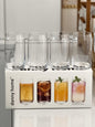 Danny Home Glass Can Shaped Tumbler Glasses 4pcs