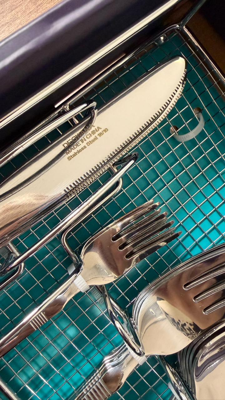 Stainless Steel Cutlery Set – 30 Pieces