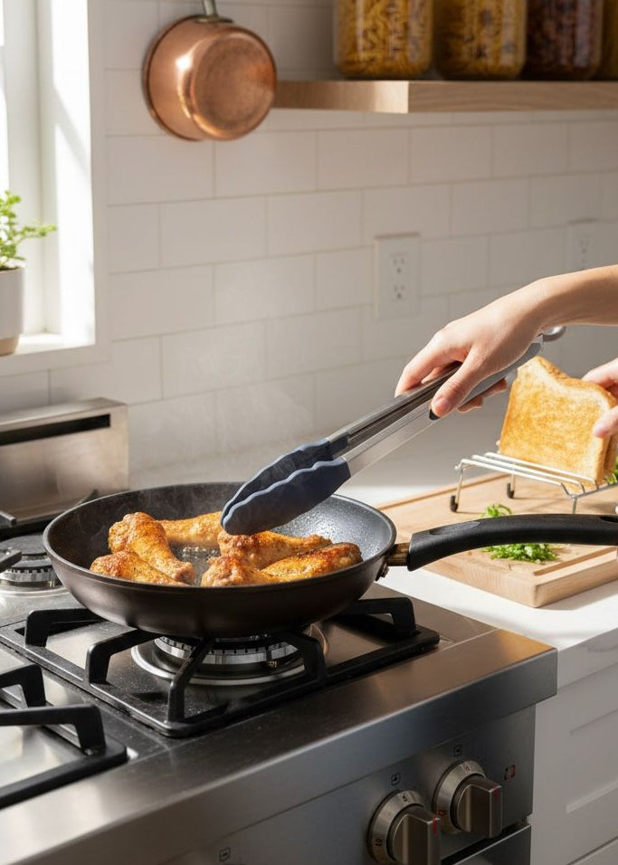 Danny Home 3-Piece Kitchen Tongs Set