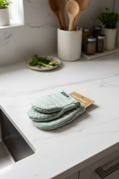 Danny Home 2-Pack Silicone Mini Oven Mitts