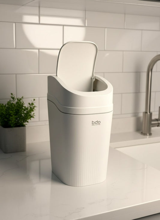 BDO Swing Lid Trash Can – 10L