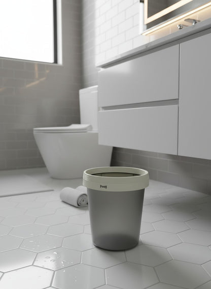 Petty 12L Acrylic Trash Bin
