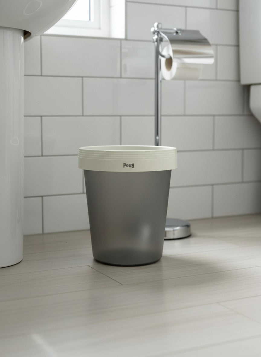 Petty 12L Acrylic Trash Bin