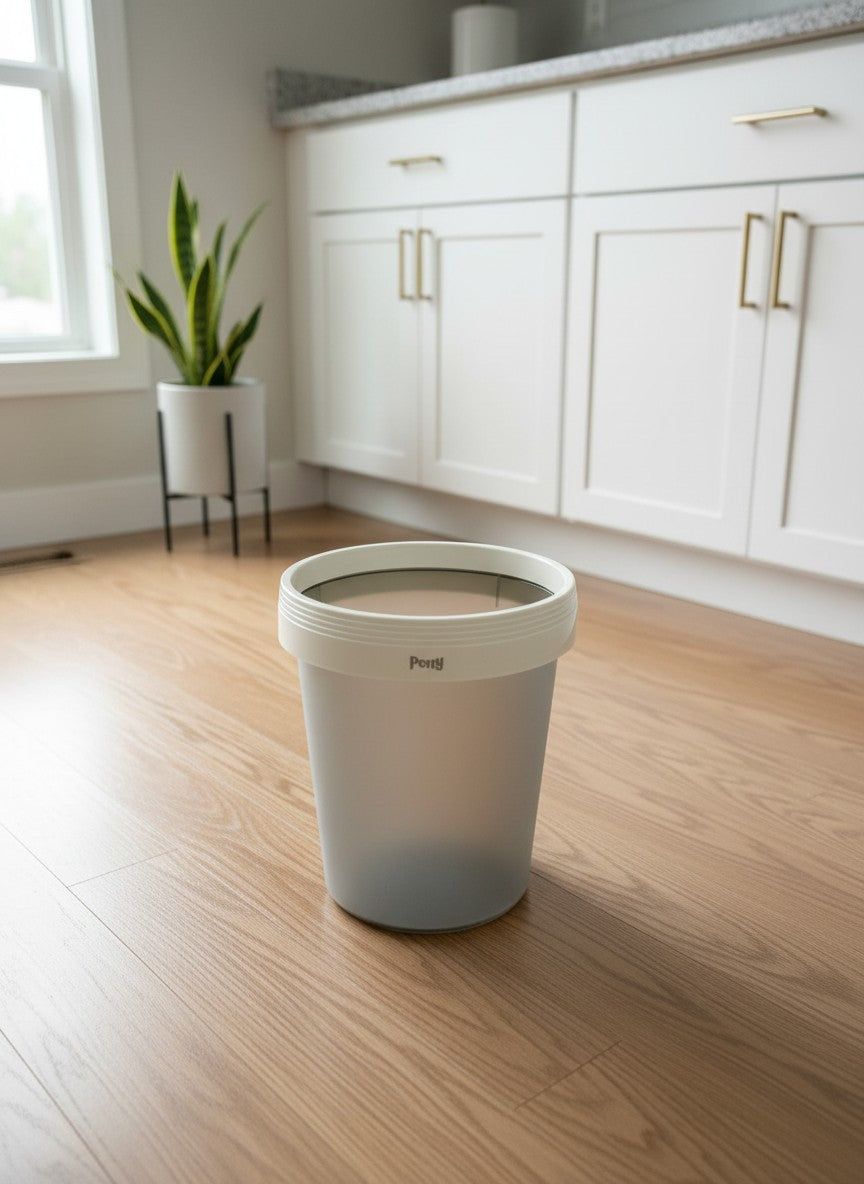 Petty 12L Acrylic Trash Bin