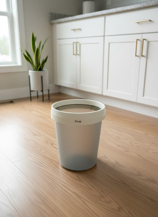 Petty 12L Acrylic Trash Bin