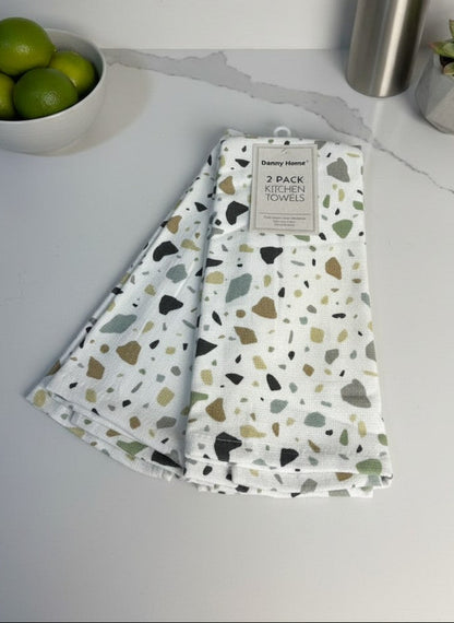 Danny Home Mint kitchen towels 2pcs