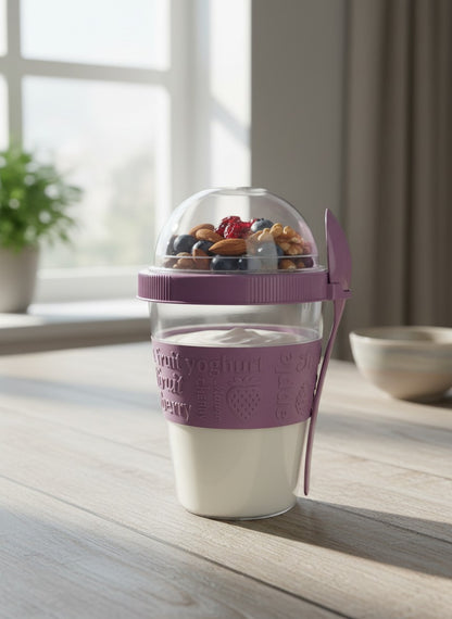 On the Go Yogurt & Snack Cup