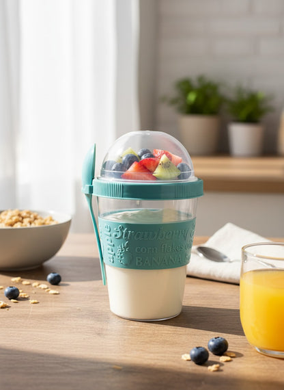 On the Go Yogurt & Snack Cup