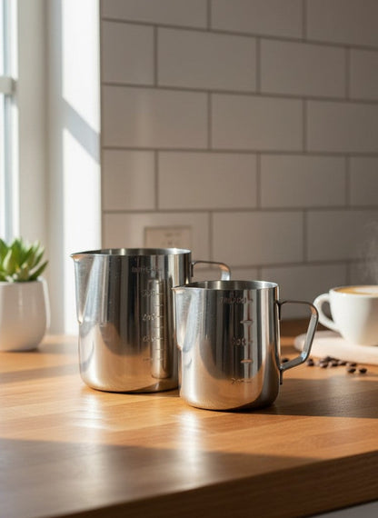 Stainless Steel Milk Frothing Pitcher