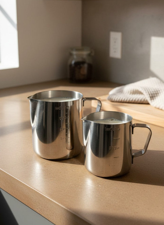 Stainless Steel Milk Frothing Pitcher