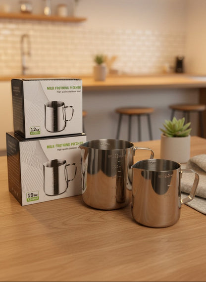 Stainless Steel Milk Frothing Pitcher