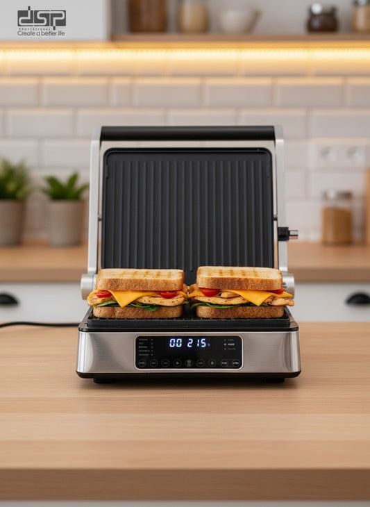 DSP 2*1 Smart Grill & Sandwich Maker – 1800W
