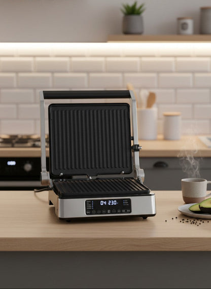DSP 2*1 Smart Grill & Sandwich Maker – 1800W