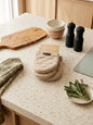 Danny Home Silicone Oven Mitts (Beige)