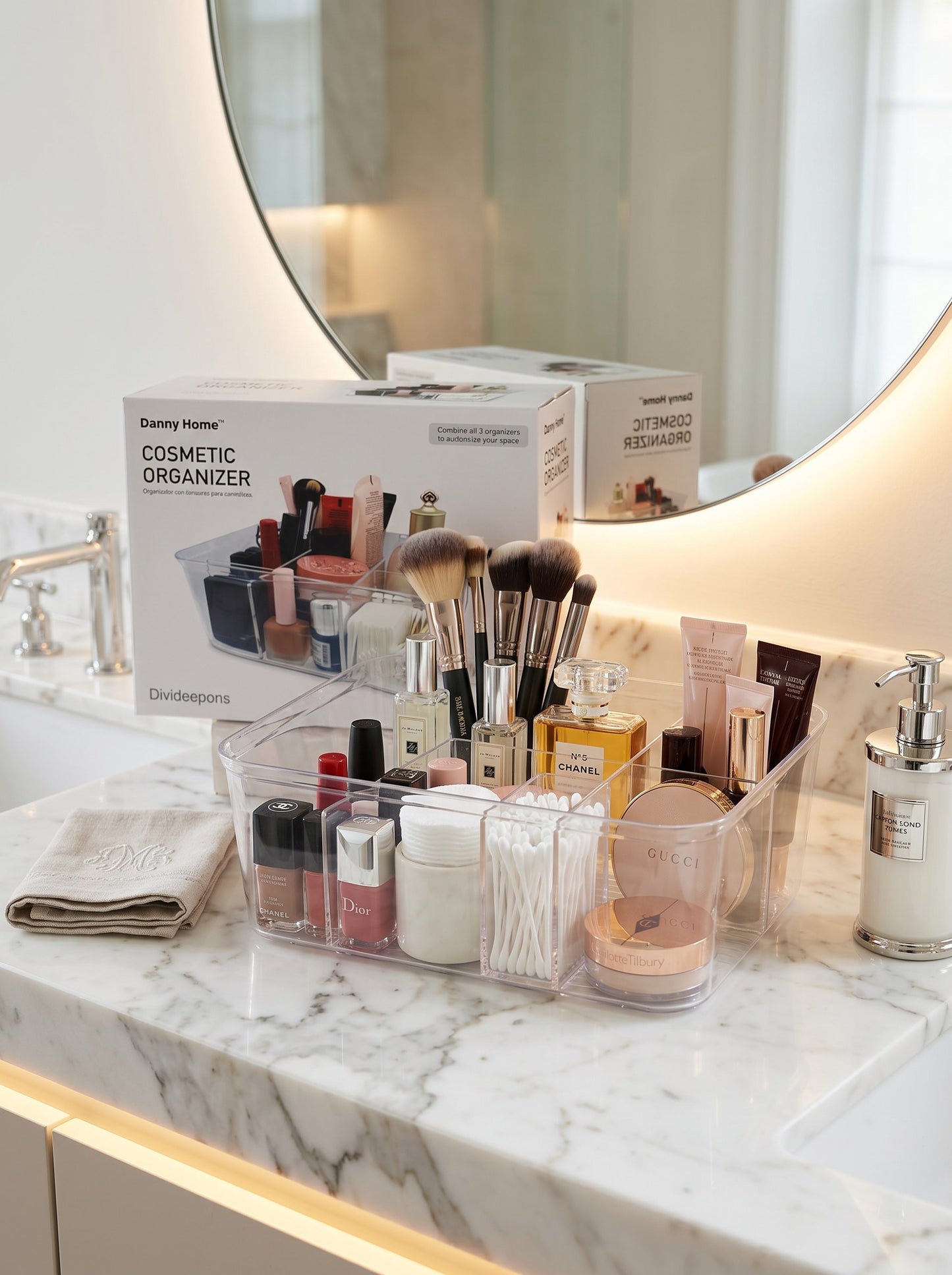 Danny Home Acrylic Cosmetic Organizer