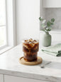 300ml Ribbed Glass Tumbler