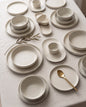 Ivory Porcelain Dinner Set – 30 Pieces