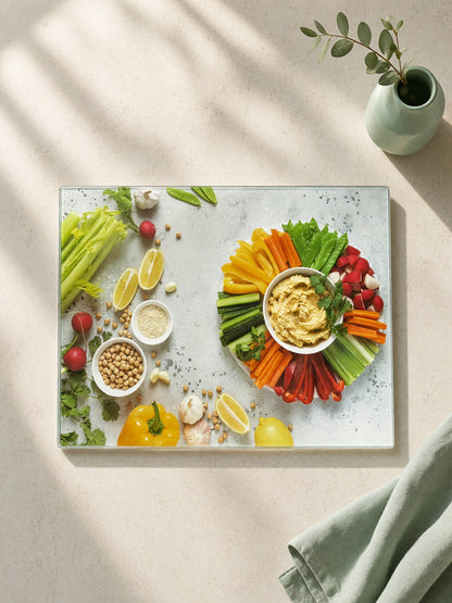 Multi-Purpose Glass Cutting Board 30×40 cm
