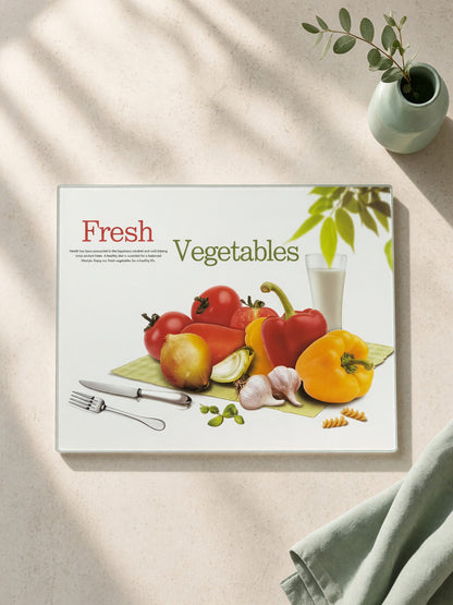 Multi-Purpose Glass Cutting Board 30×40 cm