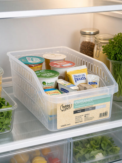 Transparent Wide Fridge & Storage Organizer