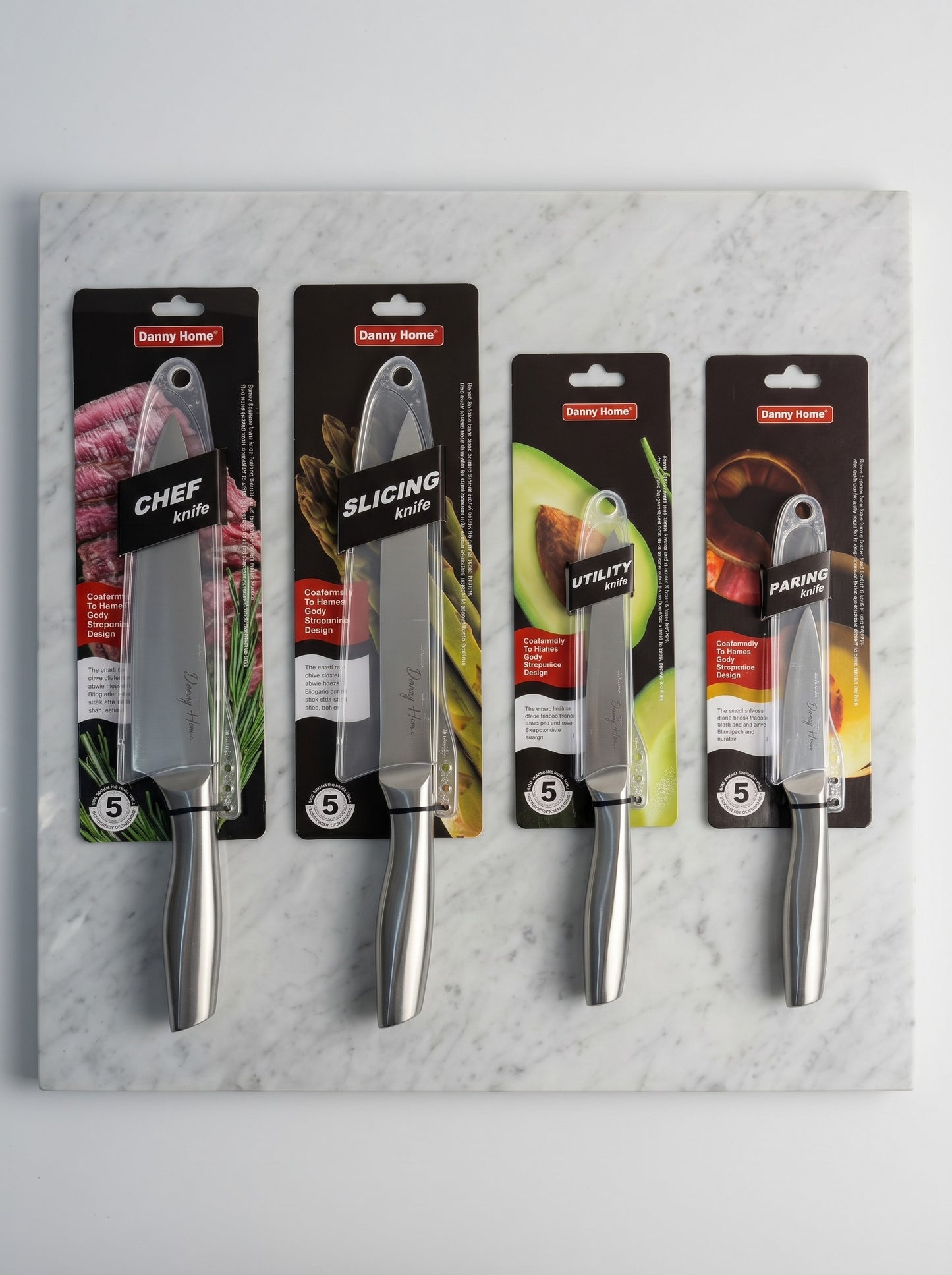 Danny Home Kitchen Knife Set – 4 Pcs