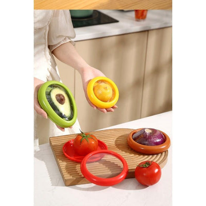 4 Pcs Vegetable and Fruit Storage Containers