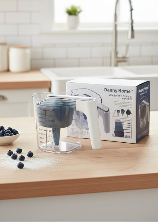 Danny Home Stackable Measuring Cup Set 9 Pcs