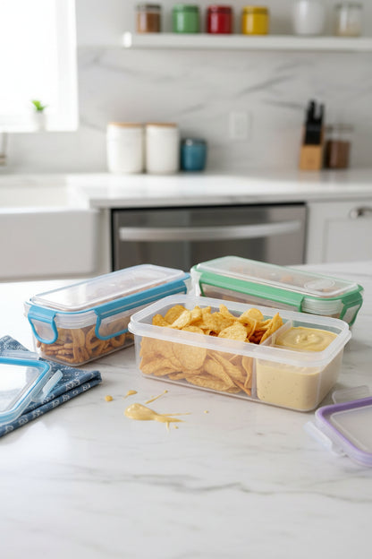 Danny Home Divided Snacks Container – 395ml