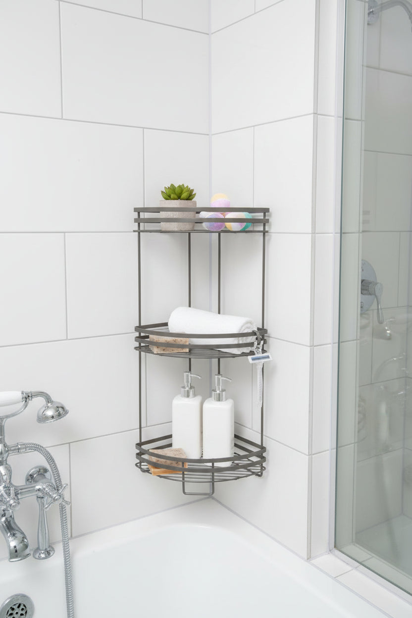 Danny Home 3-Tier Corner Storage Tower