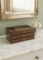 Acrylic & Wood 3-Drawer Jewelry Organizer