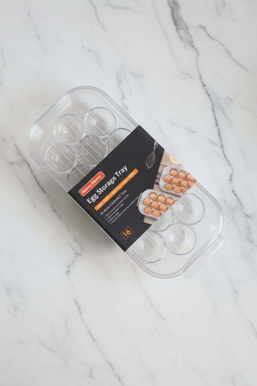 Danny Home Acrylic Egg Storage Tray – 16 Eggs