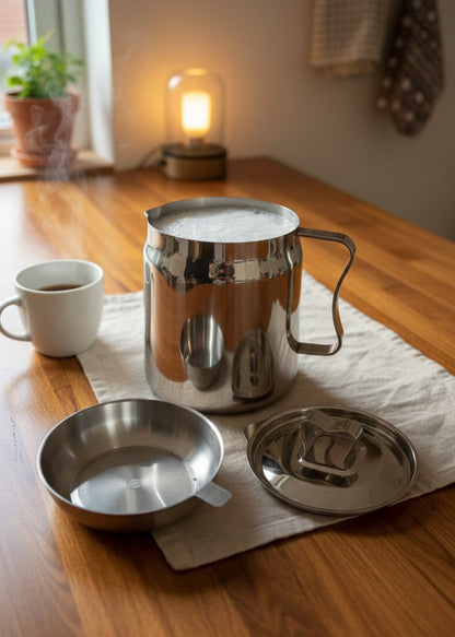 Stainless Steel Oil & Milk Storage Pot