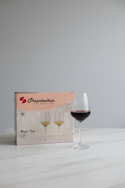 Paşabahçe Allegra Focus Wine Glasses