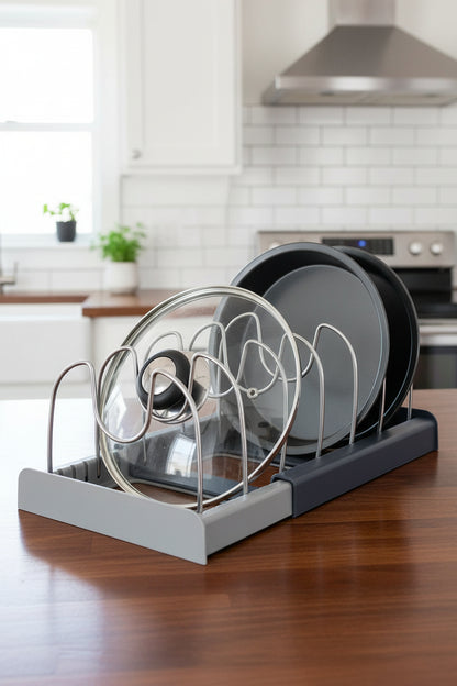 Expandable Pans/Lids Organizer