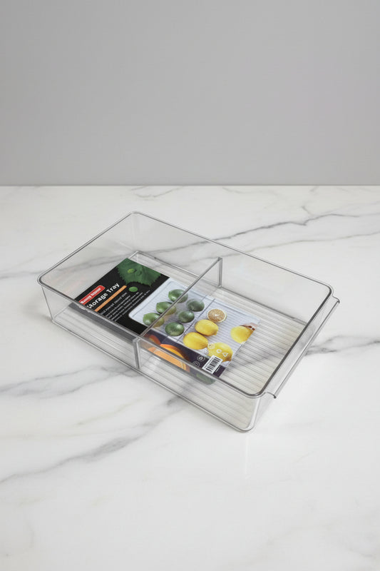 Danny Home Large Fridge Organizer with Divider