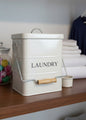 Metal Laundry Detergent Storage Bin