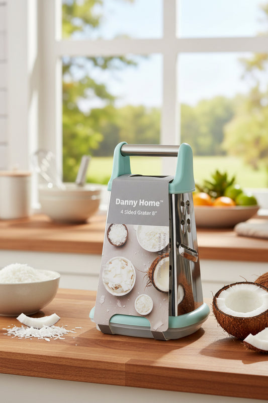 Danny Home 4 Multi-Sided Grater with Lid