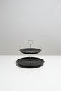 Danny Home Premium 2-Tier Glass Cake &amp; Dessert Stand