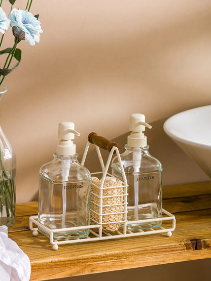 Danny Home Glass Hand & Dish Soap Dispenser