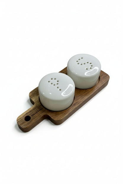 Danny Home Salt & Pepper Shakers With Board