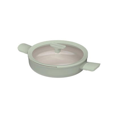 LEO Covered 2-handle sauté pan non-stick Balance Sage 26cm