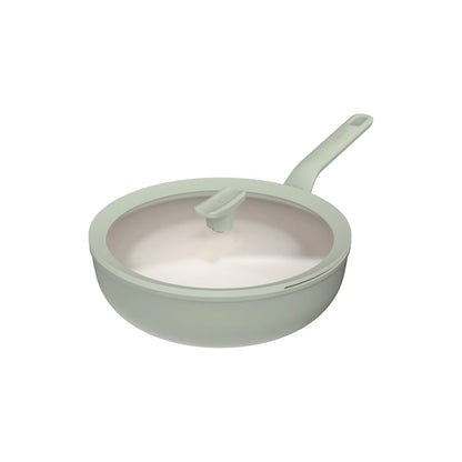 LEO Covered wok non-stick Balance Sage 28cm